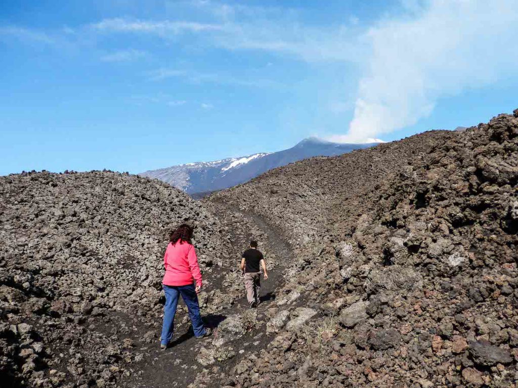 Etna : balade à pied