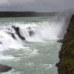 Islande cascade Gullfoss