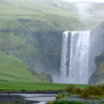 Islande cascade Skogafoss