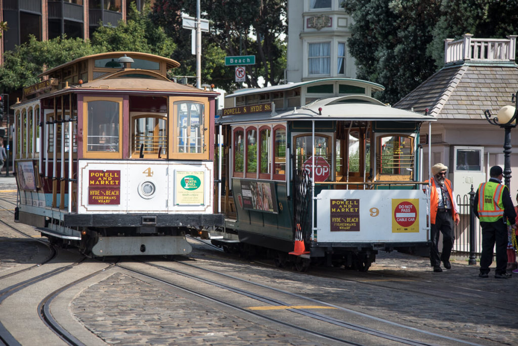 Cable-cars à San Francisco