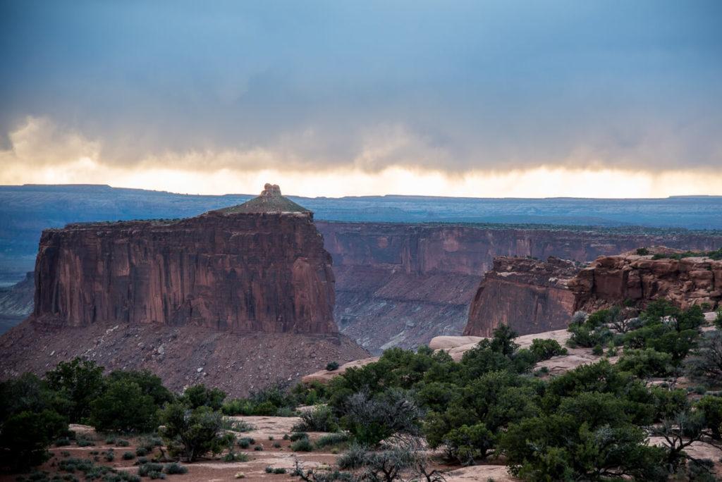Orage à Canyonland