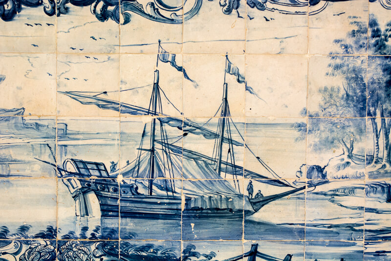 Lisbonne - l'histoire de la ville en azulejos
