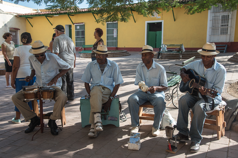 Cuba - Trinidad, musiciens