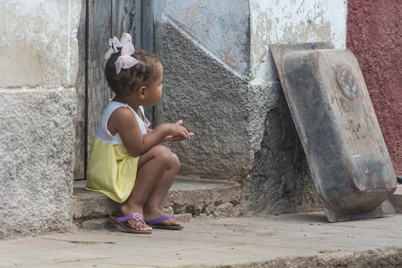 Cuba - Trinidad, petite fille