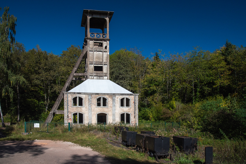 Ronchamp, ancien puits de mine