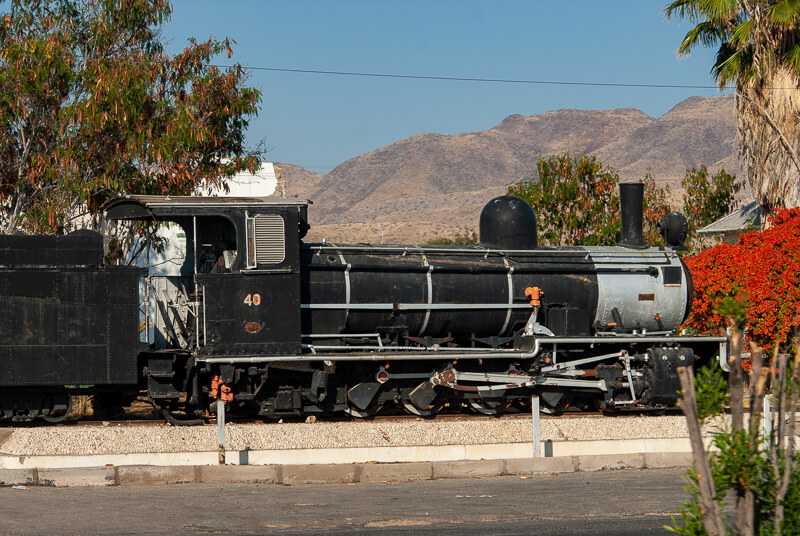 Afrique australe -Namibie, Swapopmund chemin de fer
