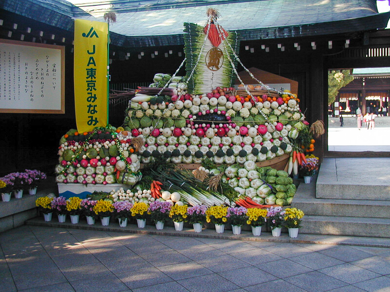 Japon,Tokyo - Automne au temple Meiji-junku