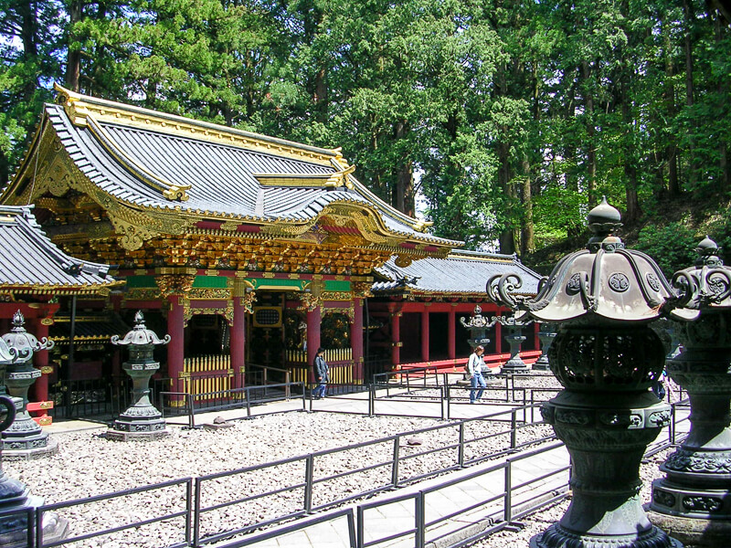 Japon, Nikko - Temple Taiyuin-byo