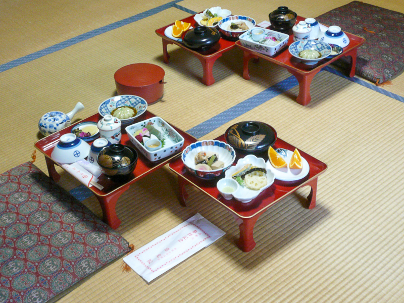 Japon, Mont Koya - repas végétarien