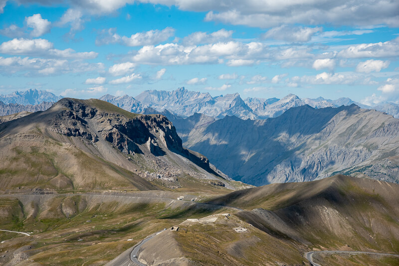 Mercantour, cime de la Bonette - panorama