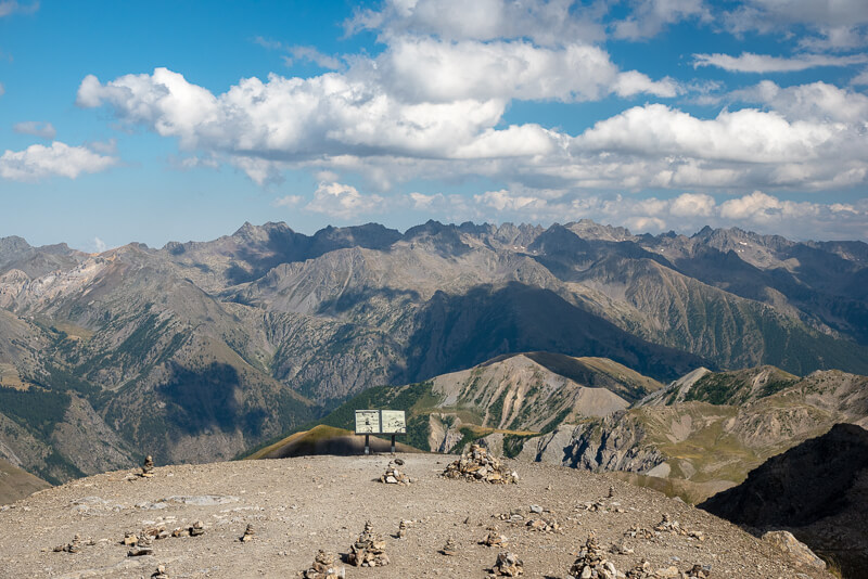 Mercantour, cime de la Bonette - Panorama à 360°