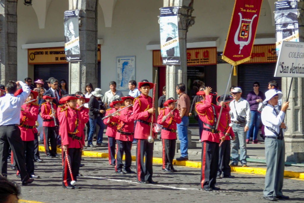 Pérou, Arequipa - Fête dans la ville blanche