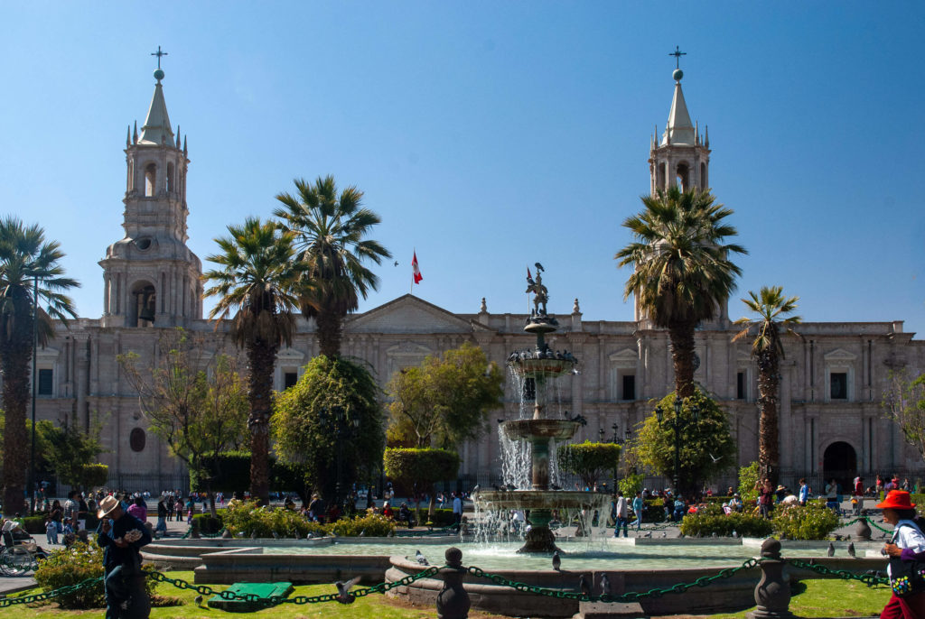 Pérou, Arequipa - La ville blanche, la grand place