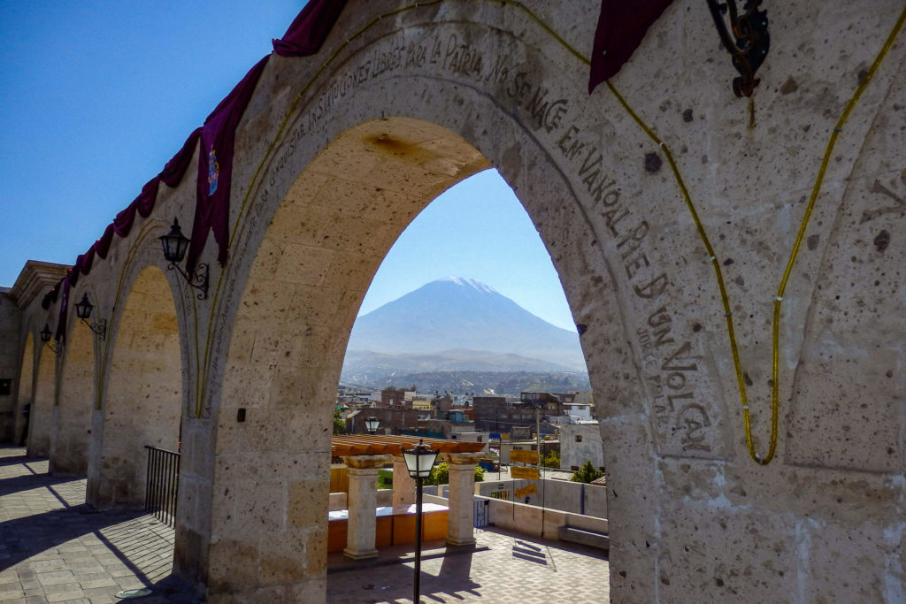 Pérou, Arequipa - mirador de Yanahuara