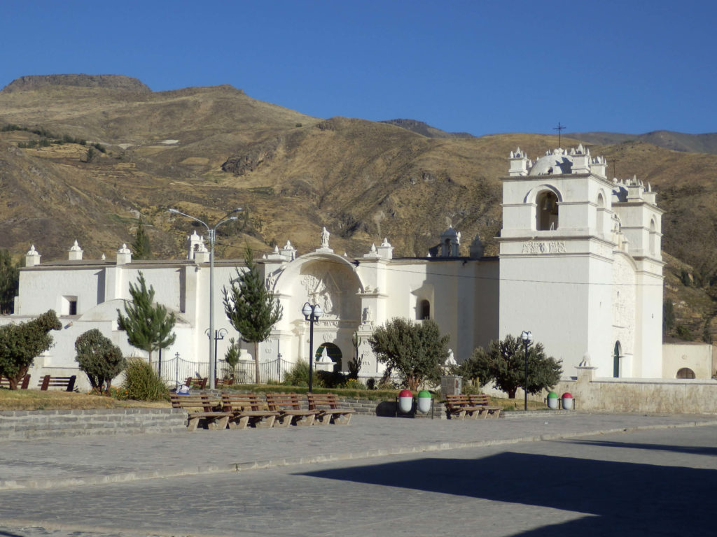 Pérou, Chivay - Eglise à Yanque