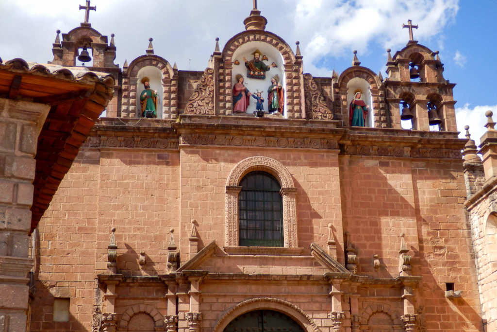 Pérou, Cuzco - détail de la cathédrale