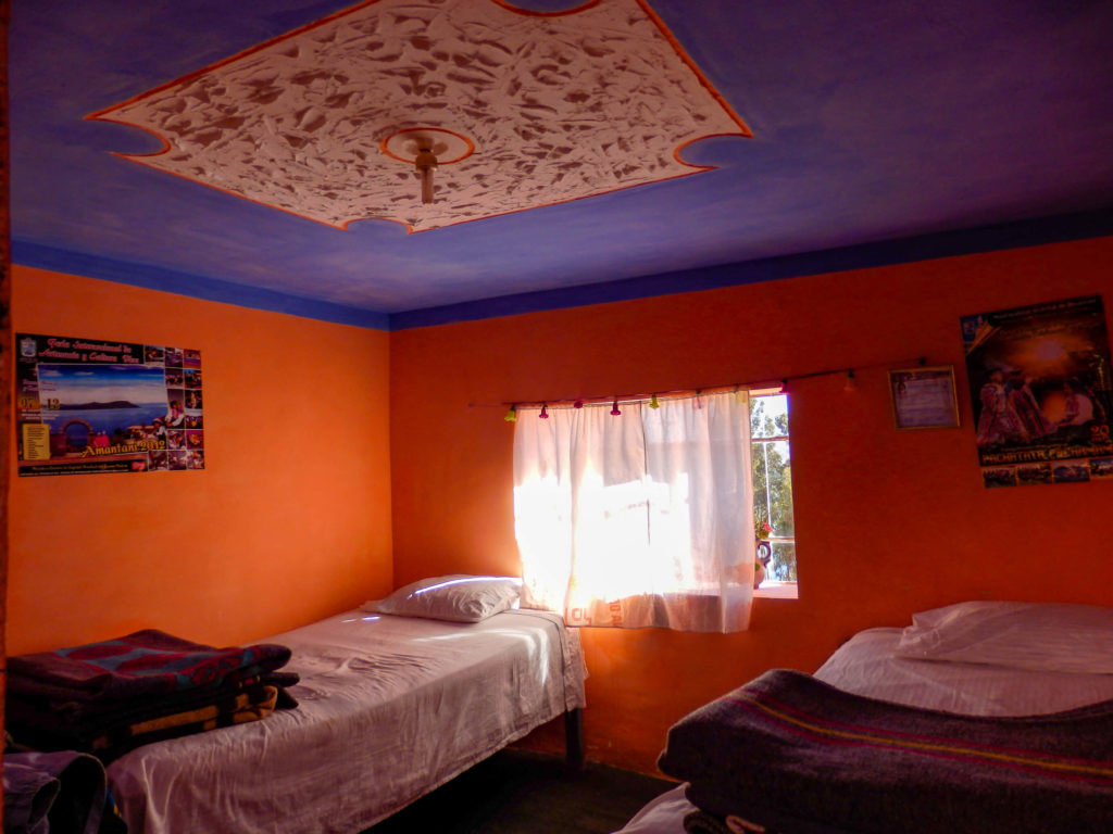 Pérou, lac Titicaca -Ile Amantani, chez nos hôtes