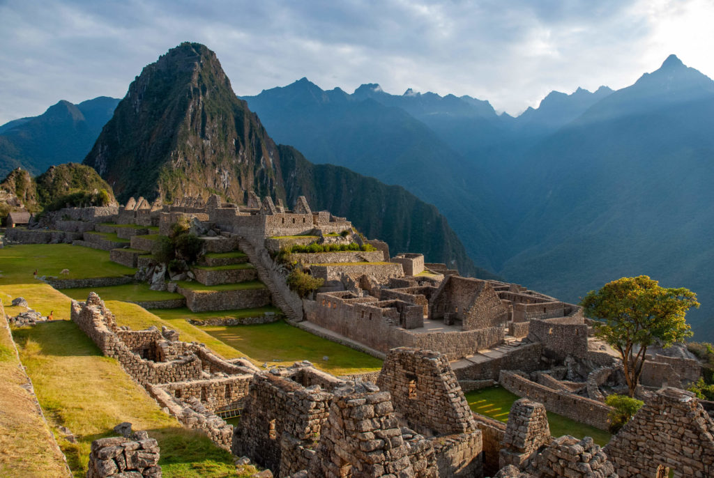 Pérou, Machu Picchu - Vue surplombante du Machu Picchu