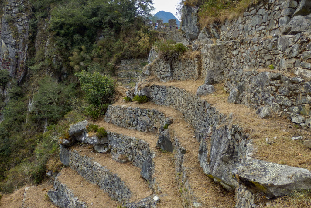Pérou, Machu Picchu - Porte du soleil sur le chemin de l'Inca
