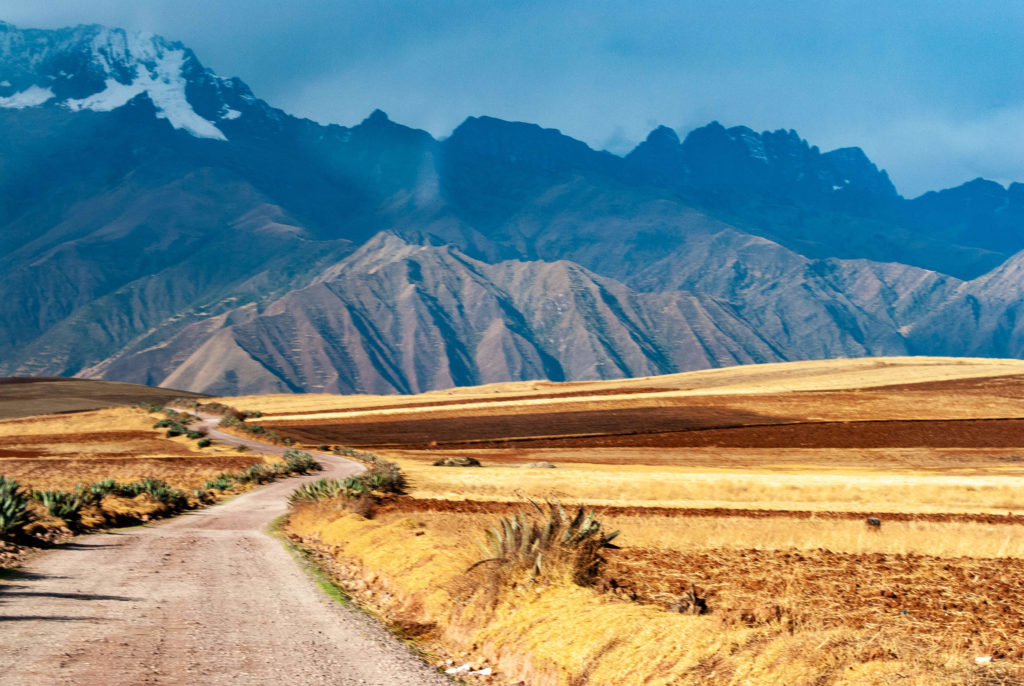 Pérou, Vallée sacrée - Moray, paysage
