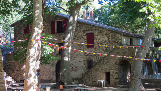 France- Arrière pays de Collioure, ermitage ND de la consolation