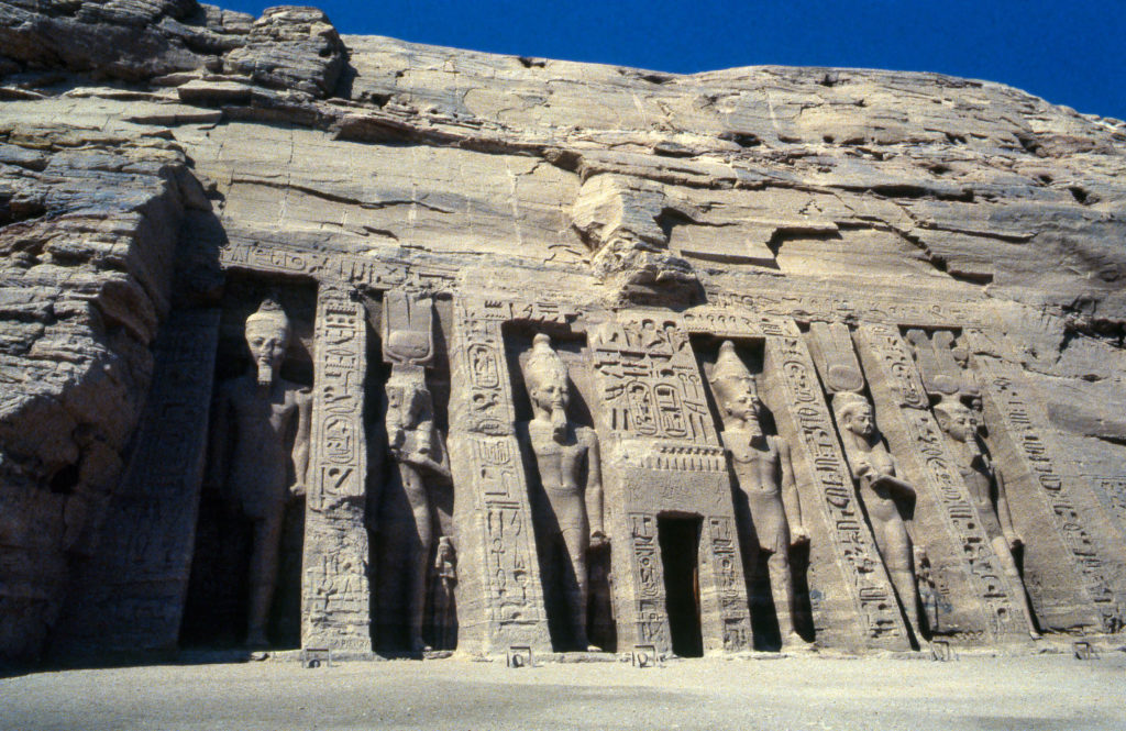 Egypte, Abou Simbel, temple de Nefertari