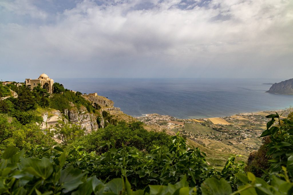 Sicile-Erice, vue panoramique