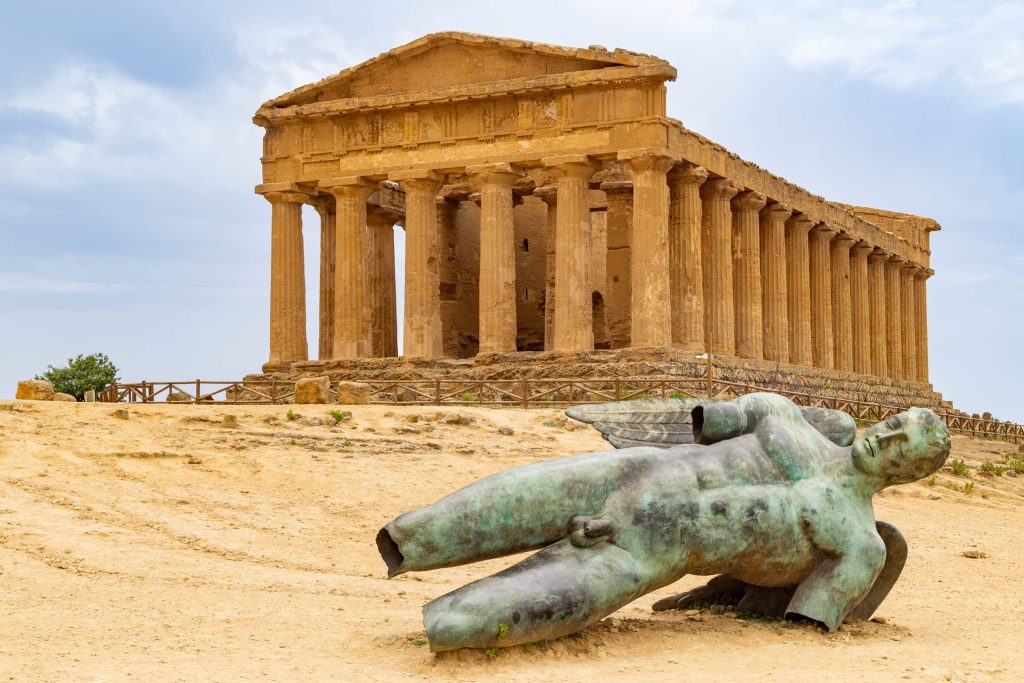 Sicile - Agrigente, temple de la Concorde