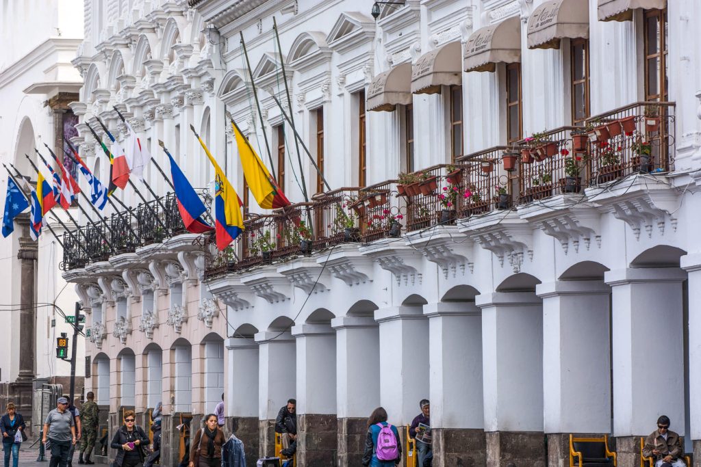 Equateur-Hôtel de ville de Quito