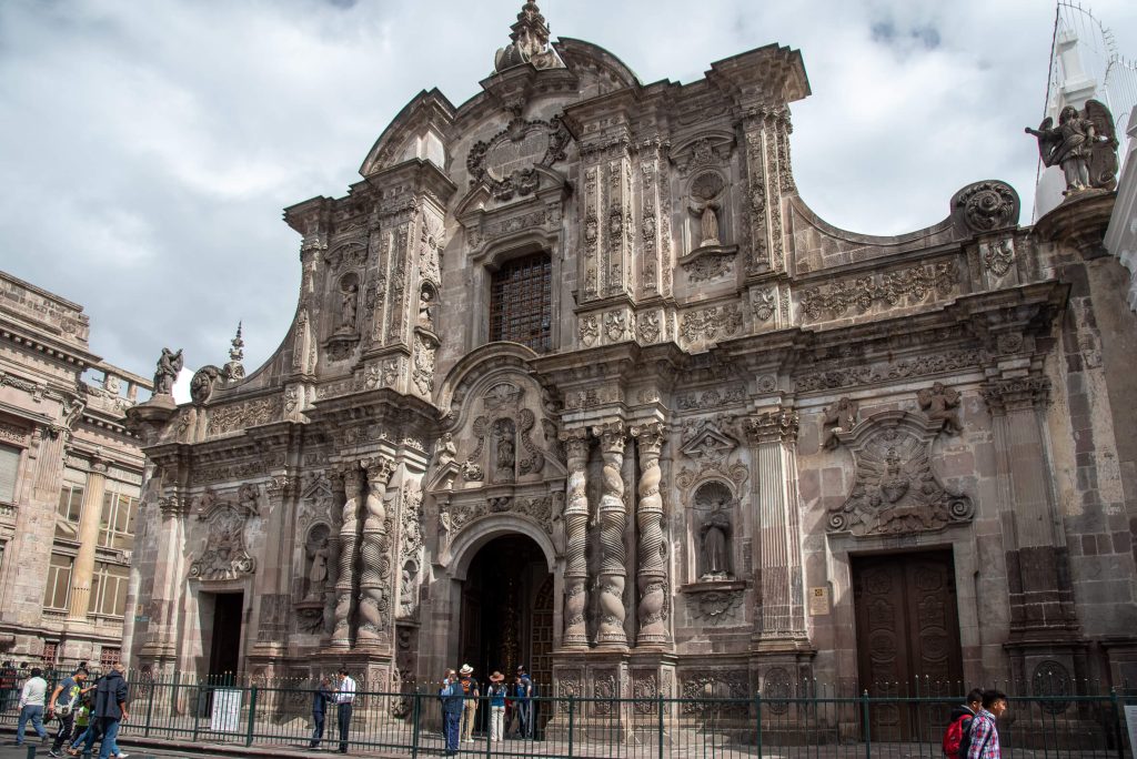 Equateur-Eglise jésuite de Quito