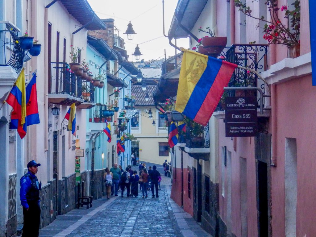 Equateur-Rue de Quito