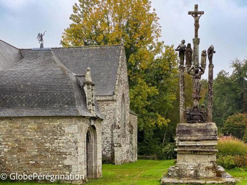 Bretagne, Saint Hernin - Enclos parroissial