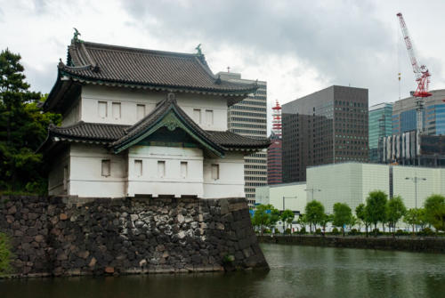 Japon,Tokyo - Centre de Tokyo, jardins du palais impérial