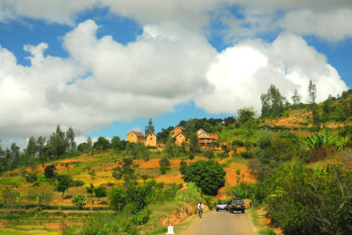 Madagascar - paysage autour de Fianarantsoa