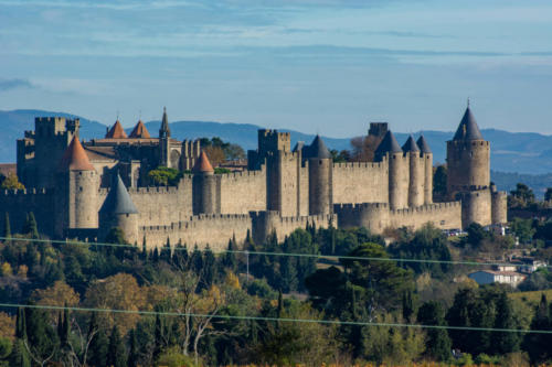 Carcassonne depuis l'A61