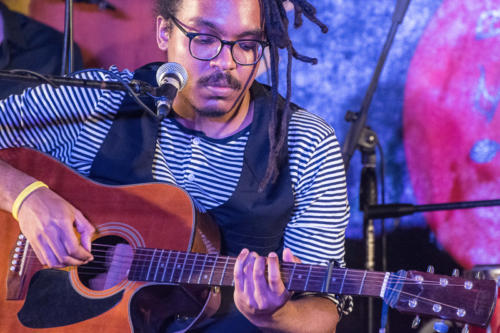 Cuba - Trinidad, musicien français en tournée