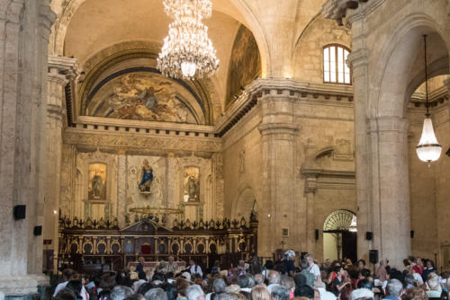 Cuba - La Havane, inérieur de la Cathédrale San Christobal