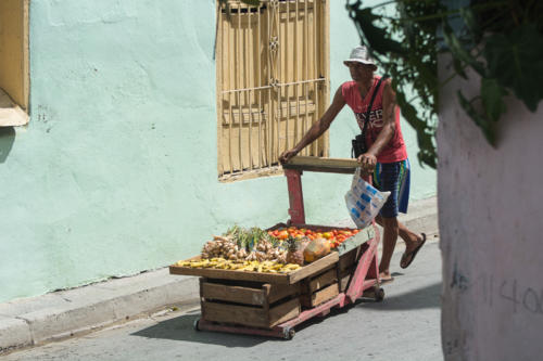 Santiago de Cuba, centre colonial, la vie quotidienne