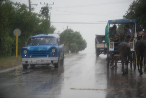 De Santiago à Baracoa, il faut traverser la siera del Furil et affronter la pluie