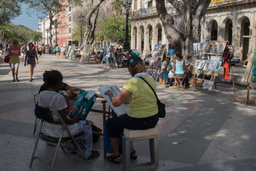 Cuba - La Havane,  promenade du Prado