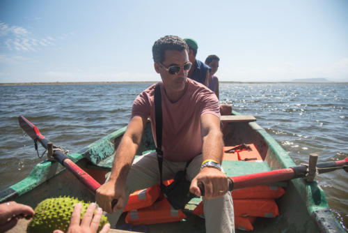 Région de Baracoa, balade en barque pour rejoindre la mer