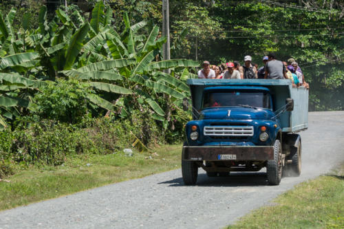Région de Baracoa, transports d'ouvriers
