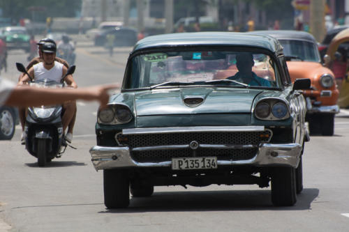 Cuba - La Havane, circulation 