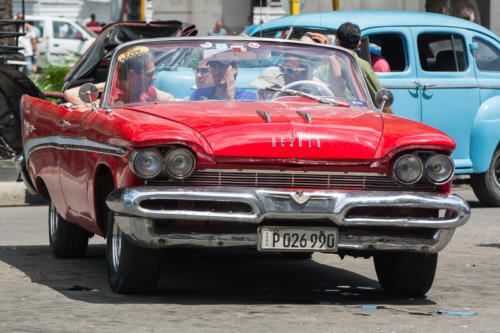 Cuba-la Havane, rouler dans une belle américaine