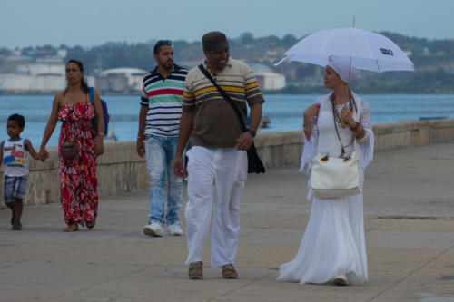 Cuba - La Havane,  promenade sur le Malecon