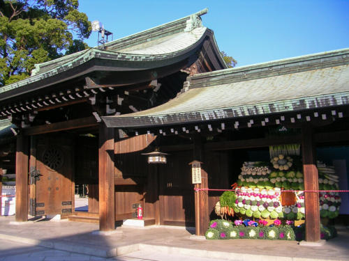 Japon,Tokyo - Automne au temple Meiji-junku