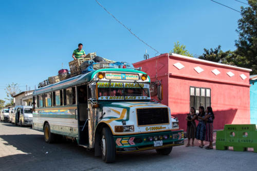 San Juan de la Laguna, le bus interurbain