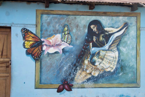 San Juan de la Laguna, peinture murale