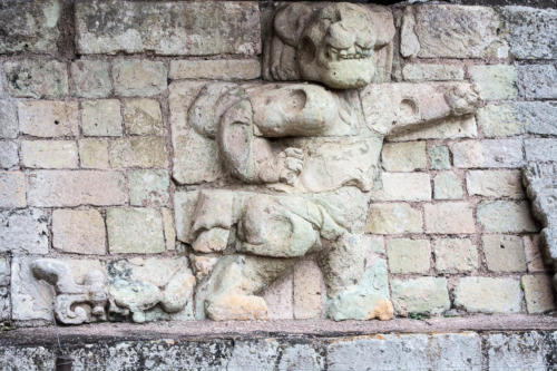 Site archéologique maya de Copan ruinas, jaguar
