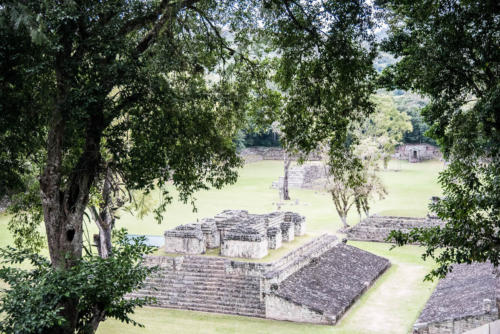 Site archéologique maya de Copan ruinas, vue générale